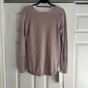 Lululemon Unity Drop Back Sweater NEW WITH TAGS. Size 6.
